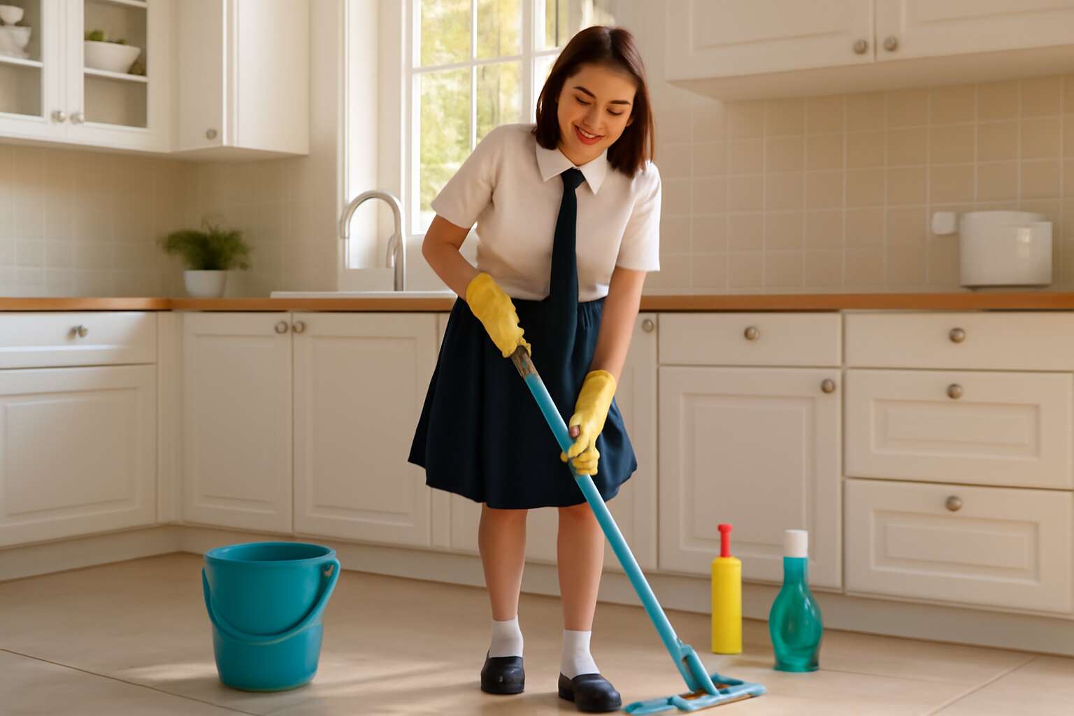 cleaning jobs 17 year old