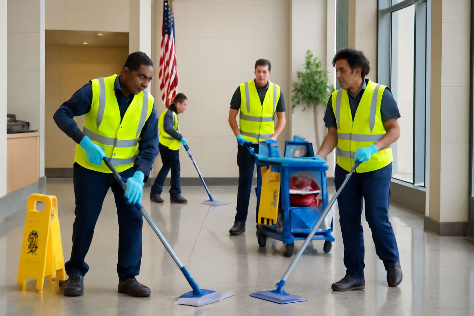 government cleaning jobs available now