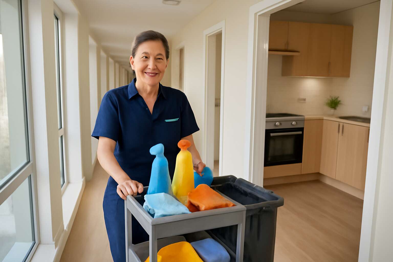 cleaning jobs with accommodation