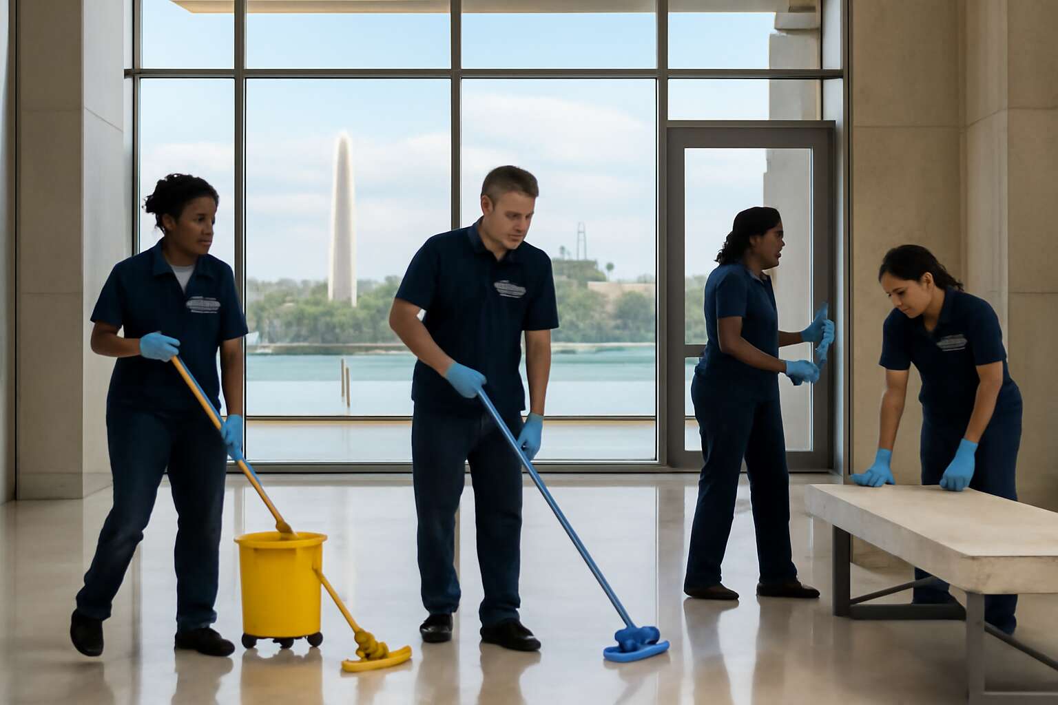 dc government cleaning jobs