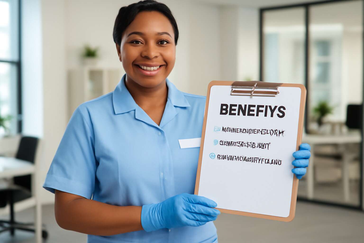 cleaning jobs with benefits