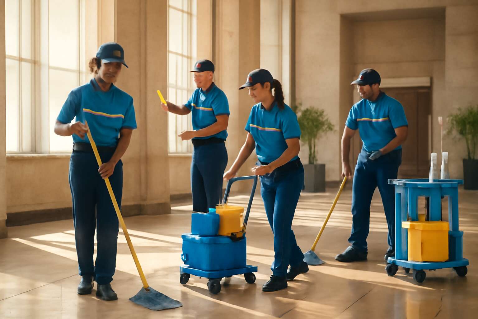 cleaning jobs for government