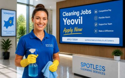 Cleaning jobs yeovil in the last 3 days, apply now.