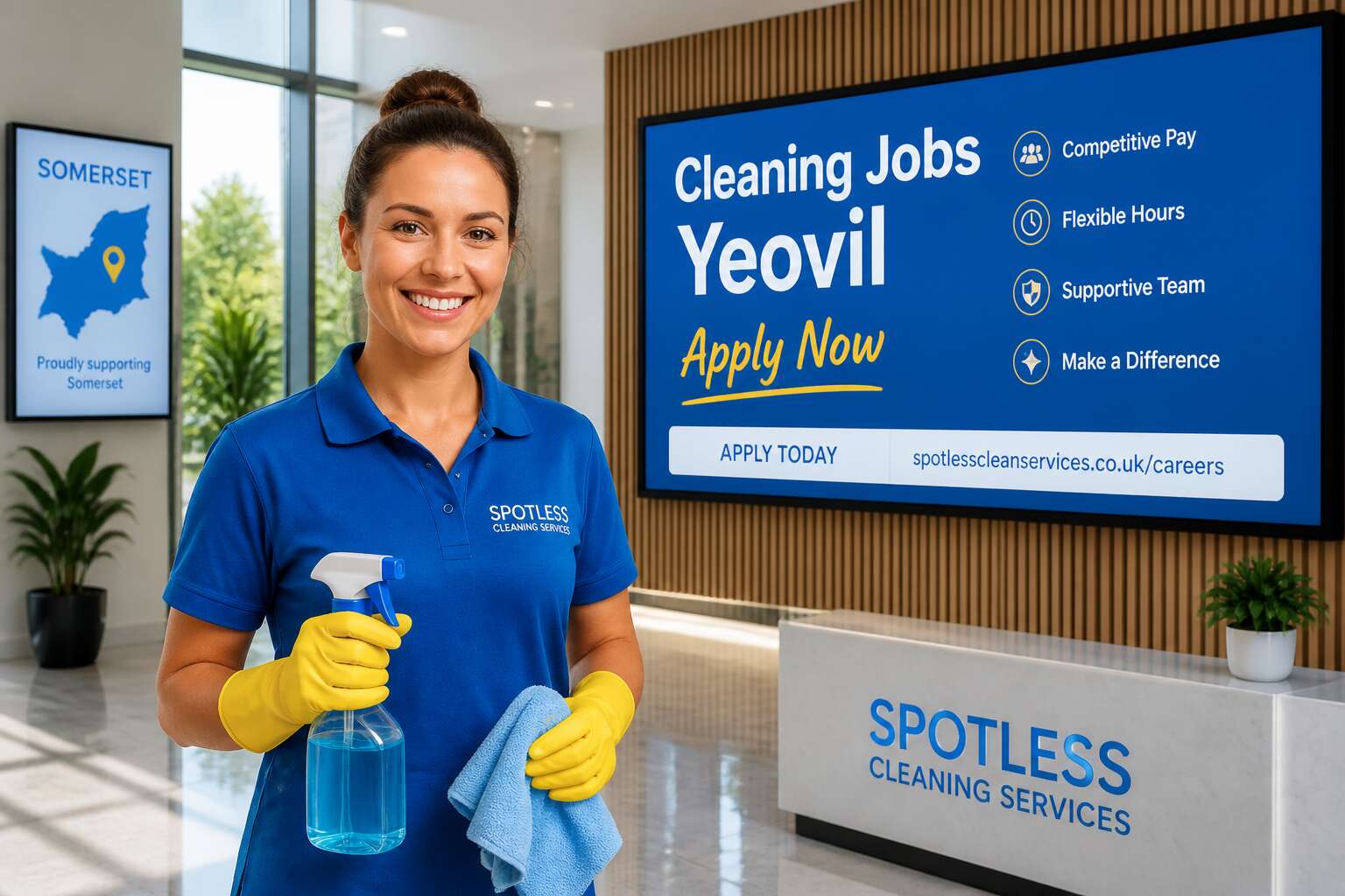 cleaning jobs yeovil in the last 3 days