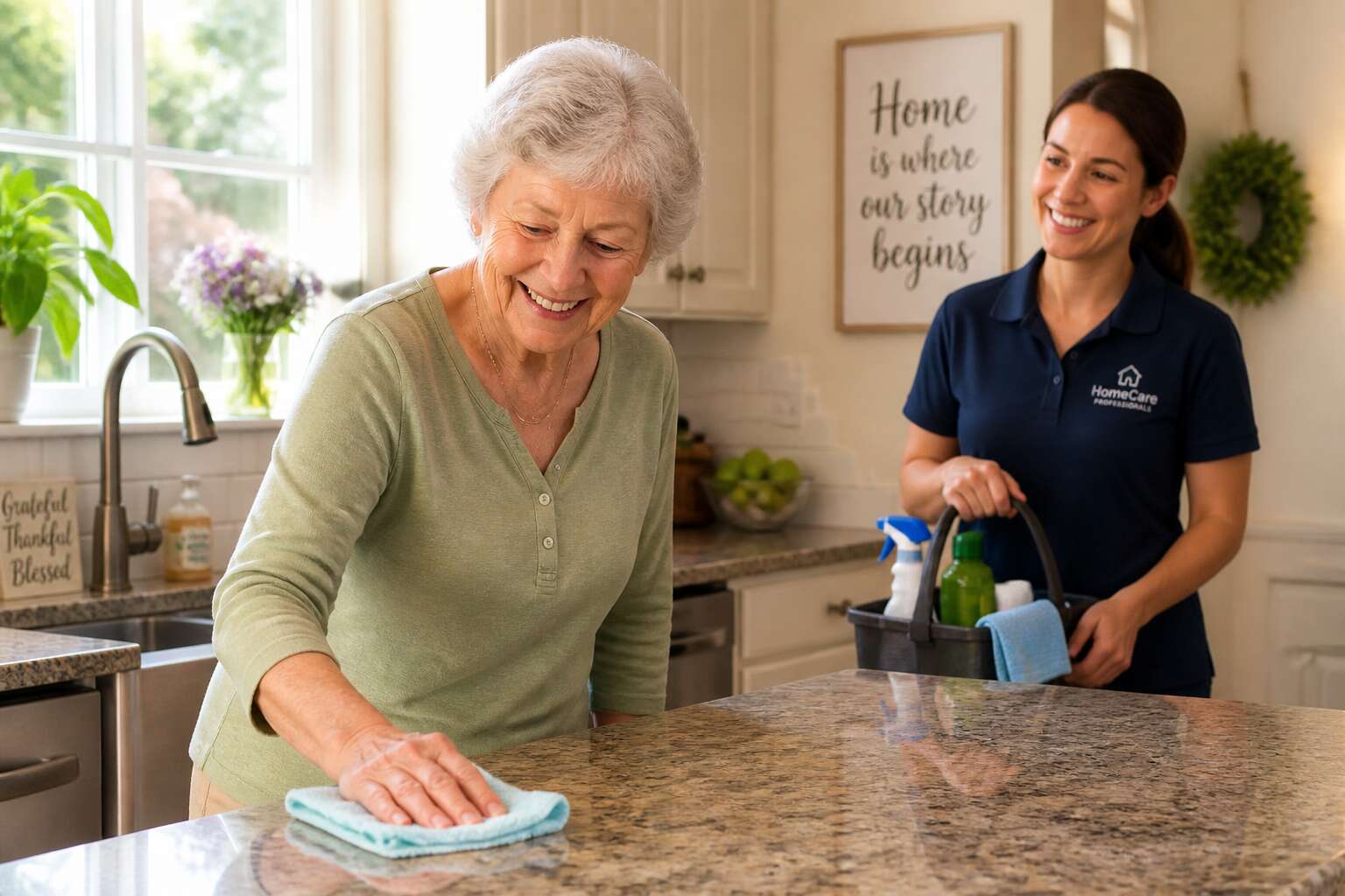 cleaning jobs for elderly